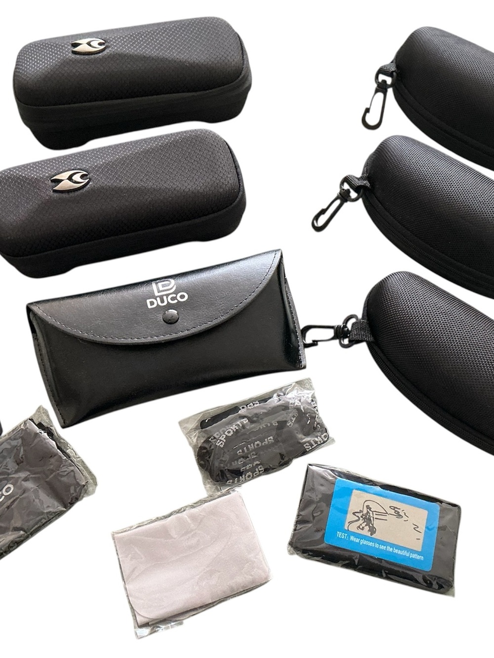 "Replacement Sunglass Case Multi-Pack Lot. UNISEX